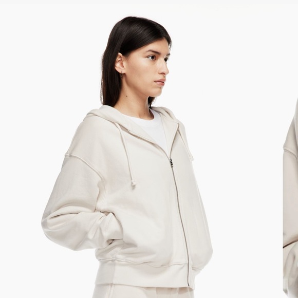 Aritzia Tops - Aritzia Wilfred Free Terry Fleece Zip-Up